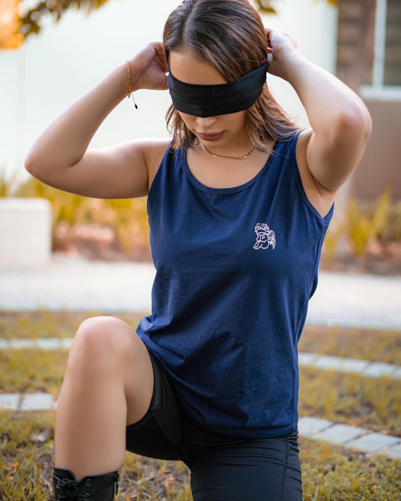 ‎تاپ سرمه ای بَهاٰءٌ